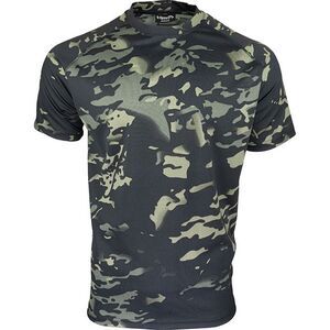 Viper Mens Tactical Camo Mesh T-Shirt / Black